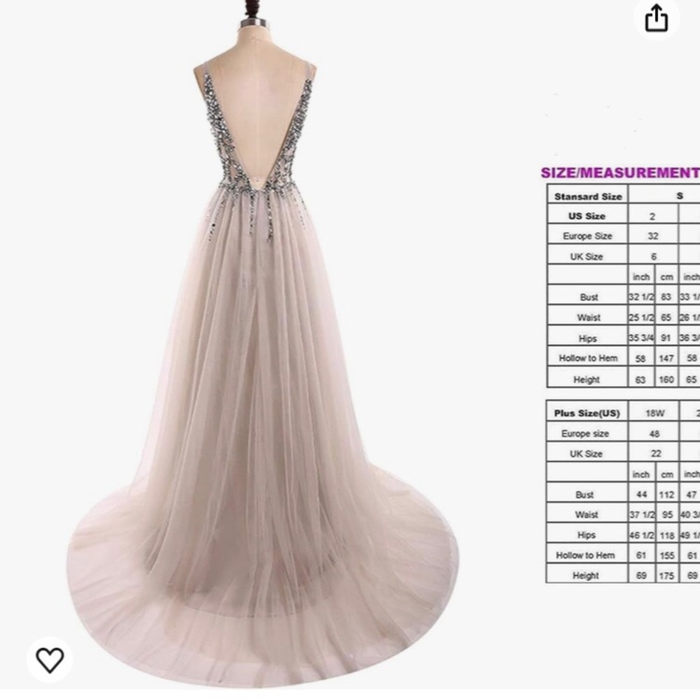 Jeweled Formal Dress with Slit - Picture 4 of 15
